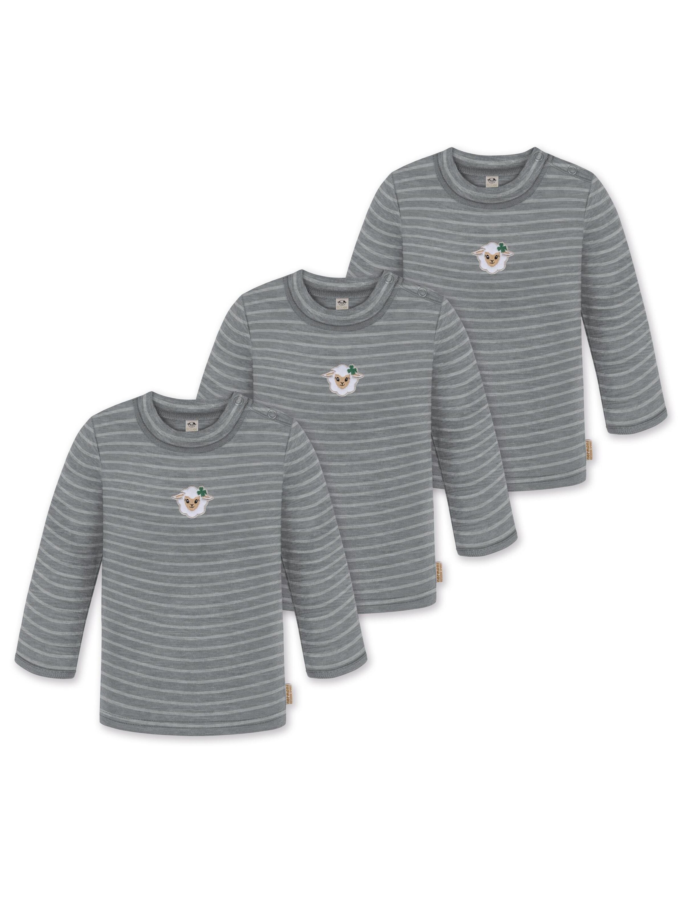 normani Shirt 'Taupo' in Grey: front