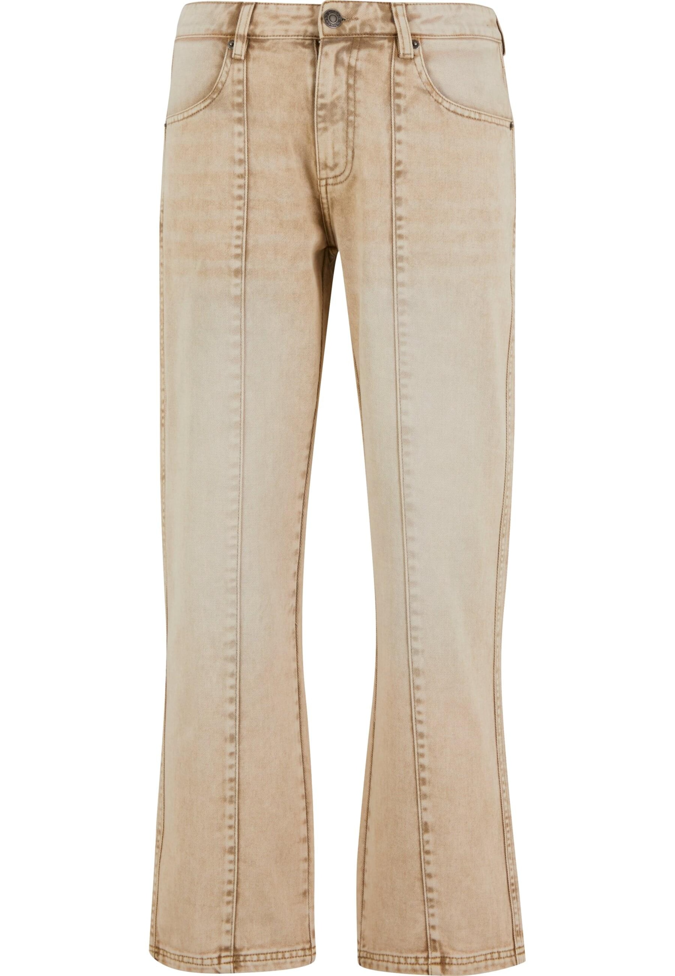 Urban Classics Джинсы в Бежевый: спереди