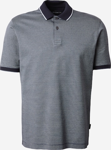 T-Shirt bugatti en bleu : devant