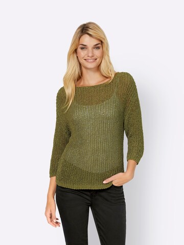 heine - Jersey en verde: frente
