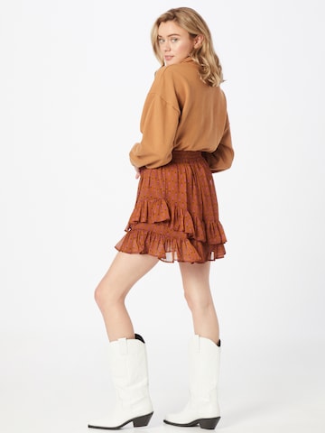 JDY Skirt 'OFELIA' in Brown