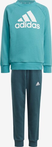 Survêtement 'Essentials' ADIDAS SPORTSWEAR en vert : devant