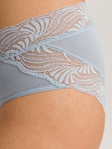 Hanro Midislip ' Cotton Delight ' in Blau