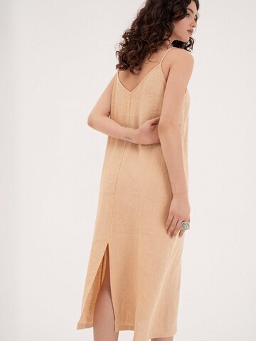 AmourLinen Dress 'Jakarta' in Yellow