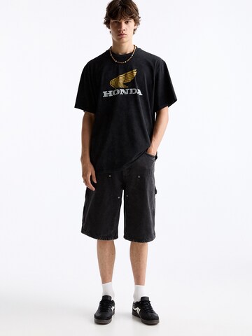 Pull&Bear T-Shirt in Grau