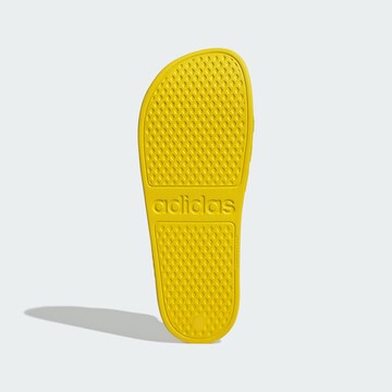 Claquettes / Tongs 'Adilette Aqua' ADIDAS PERFORMANCE en jaune