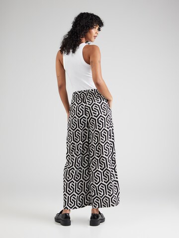 Sublevel Wide leg Broek in Zwart