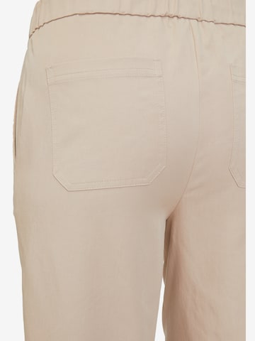 Cartoon Regular Pants in Beige