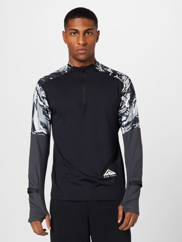 NIKE Sportshirt in Schwarz: predná strana