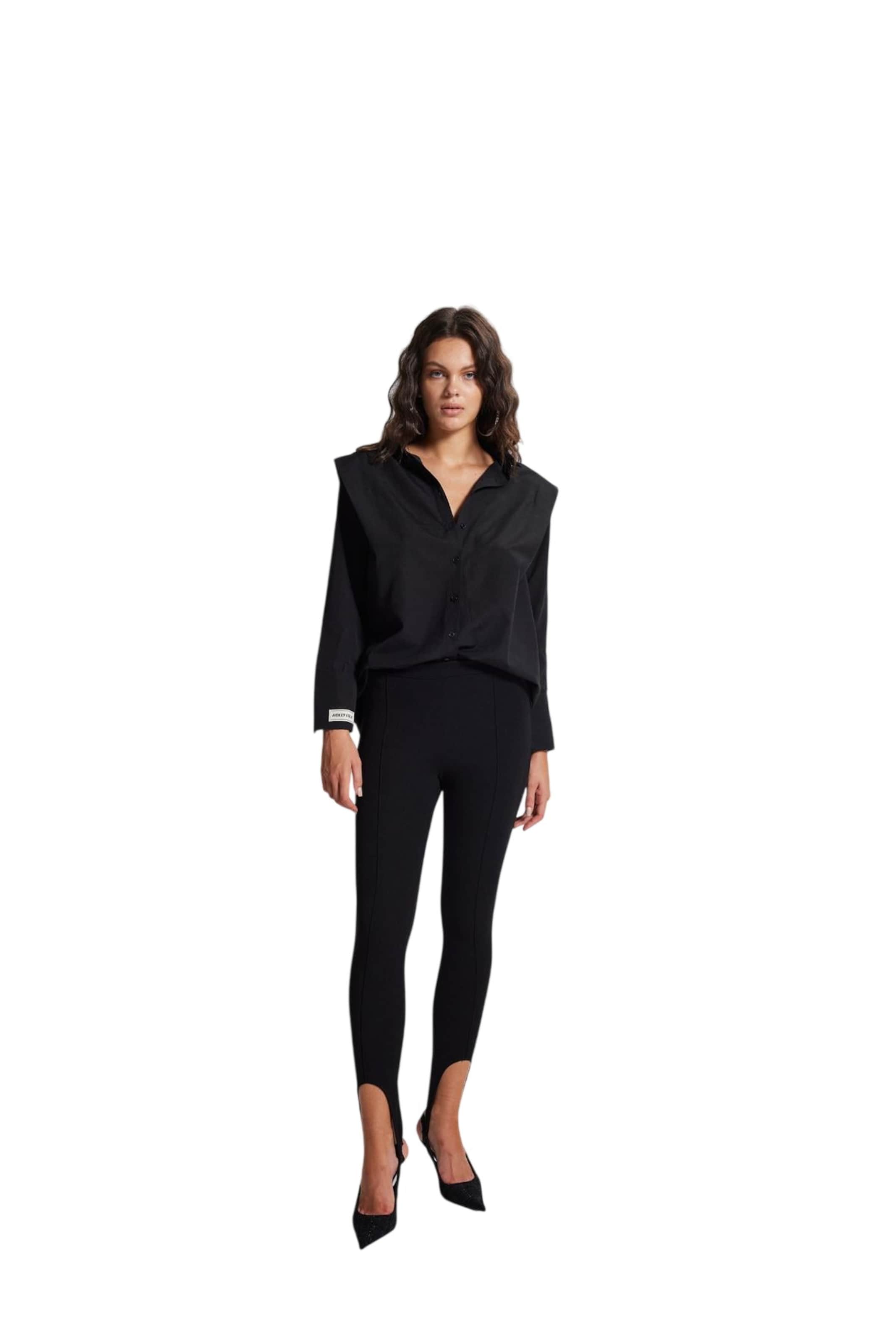 HOLLY LOLLY Skinny Leggings in Black