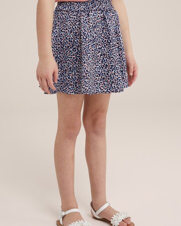 WE Fashion Skirt in Blue: front