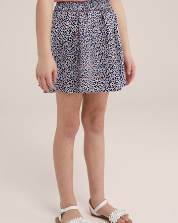 WE Fashion Skirt in Blue: front