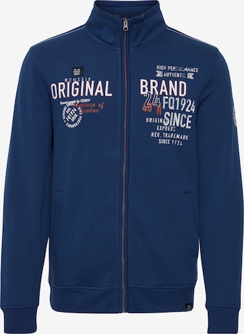 FQ1924 Sweatjacke 'LENNE' in Blau: predná strana