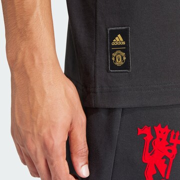 T-Shirt fonctionnel 'Manchester United Cultural Story' ADIDAS SPORTSWEAR en noir