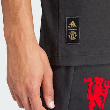 ADIDAS SPORTSWEAR Functioneel shirt 'Manchester United Cultural Story' in Zwart