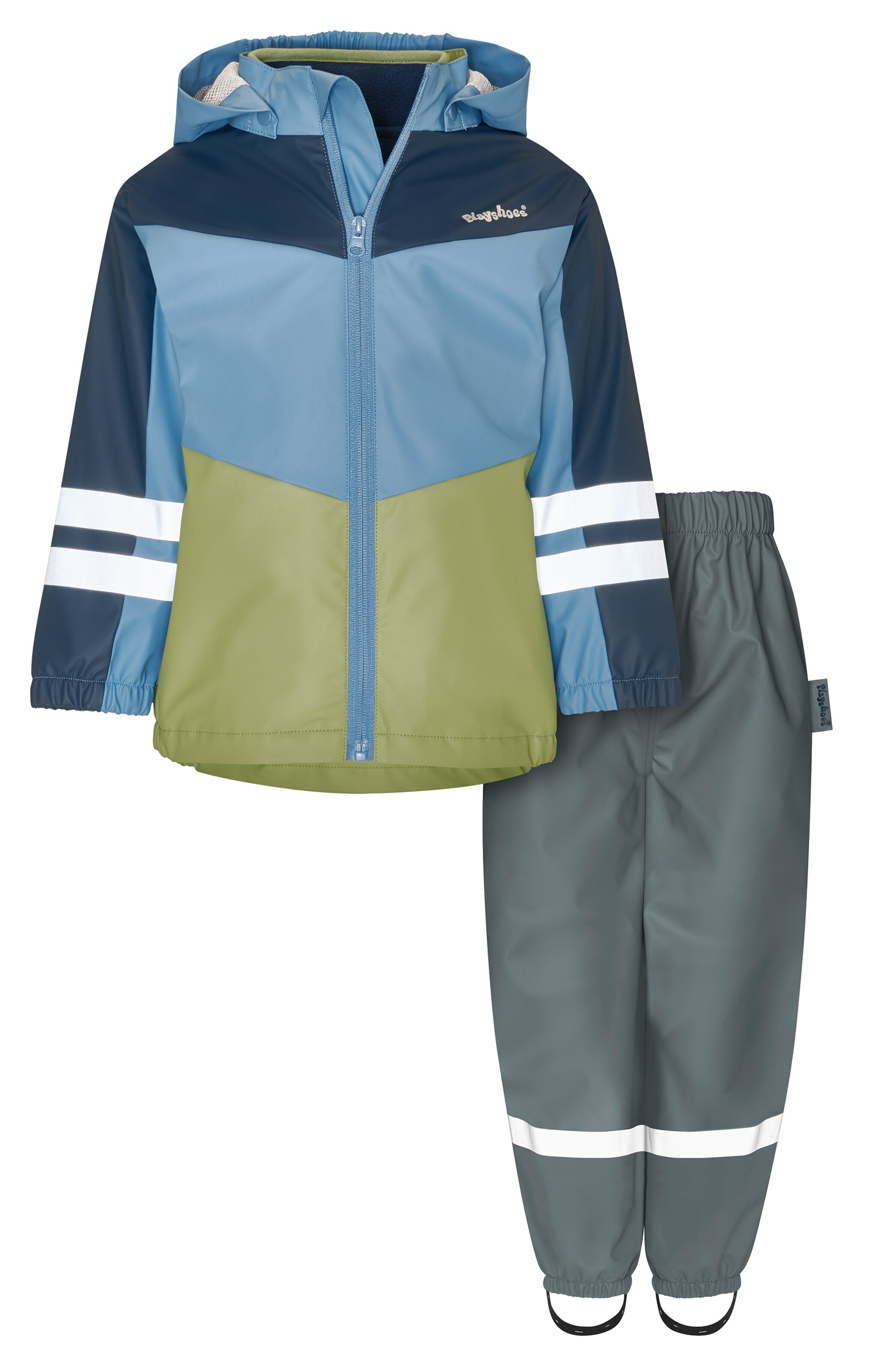 PLAYSHOES - Regular Fit Fato funcional em cinzento: frente