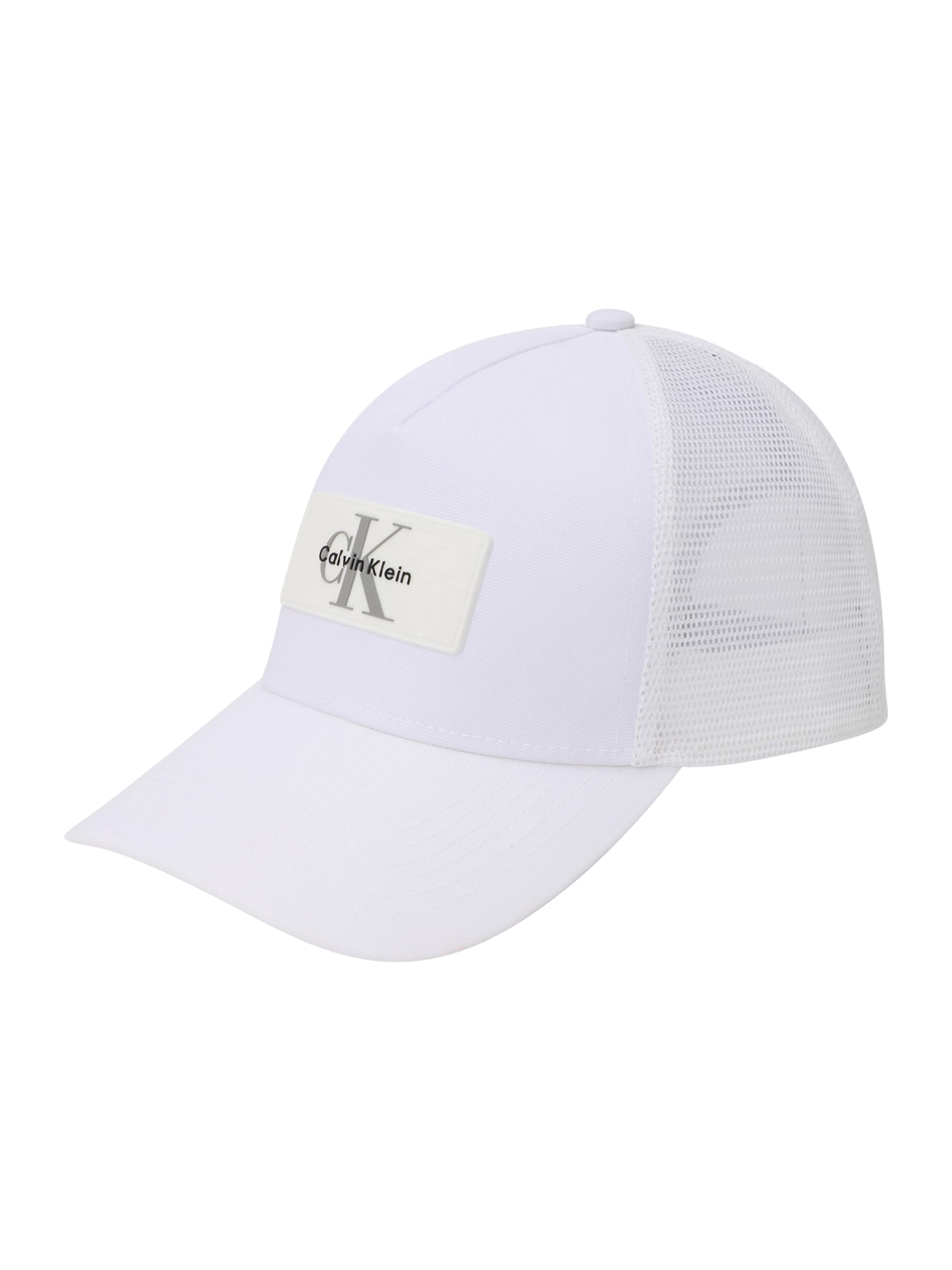 Calvin Klein Nokamüts, värv valge: eest vaates