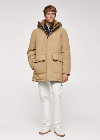 MANGO MAN Parka in Braun