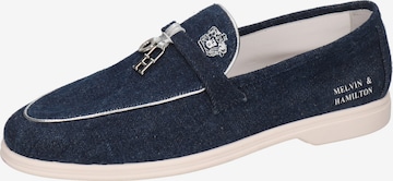 MELVIN & HAMILTON Mokassin 'Adley 24' in Blau: Vorderseite