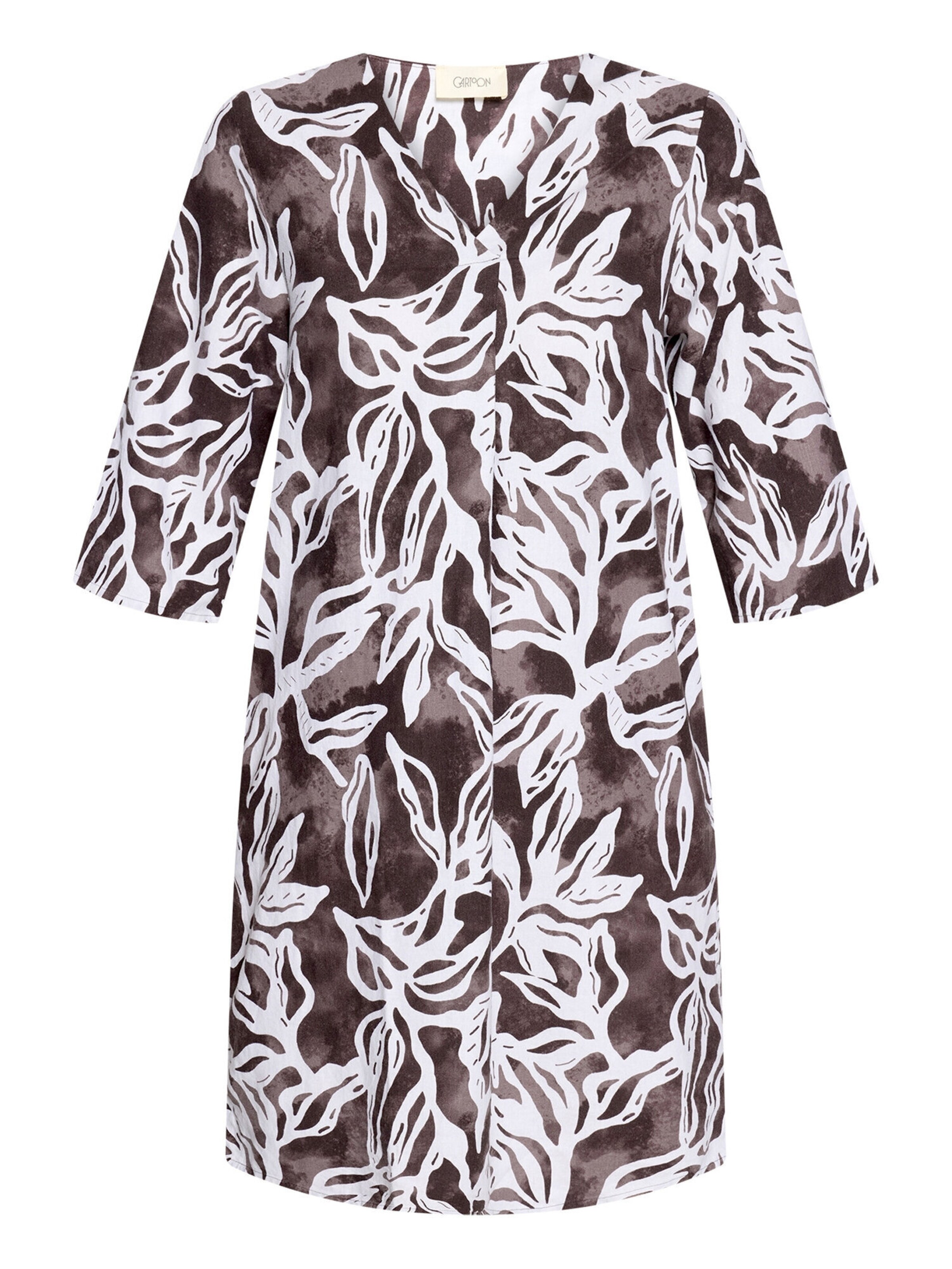 Cartoon Sommerkleid mit Muster in 34 in weiß, Produktansicht