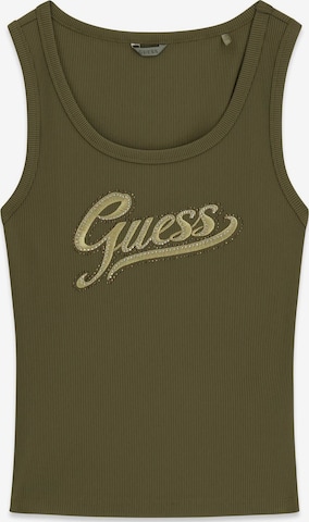 GUESS Top in Green: front