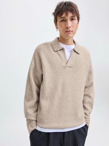 JACK & JONES - Jersey 'JJSOHO OLLIE' en gris: frente