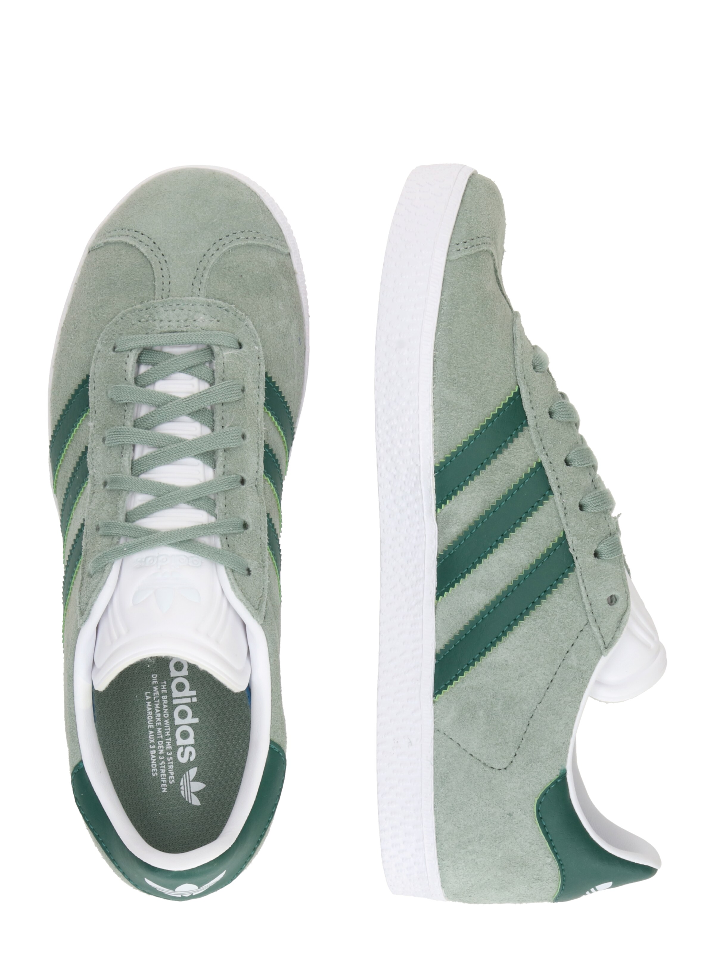 ADIDAS ORIGINALS Ketsid 'Gazelle', värv roheline