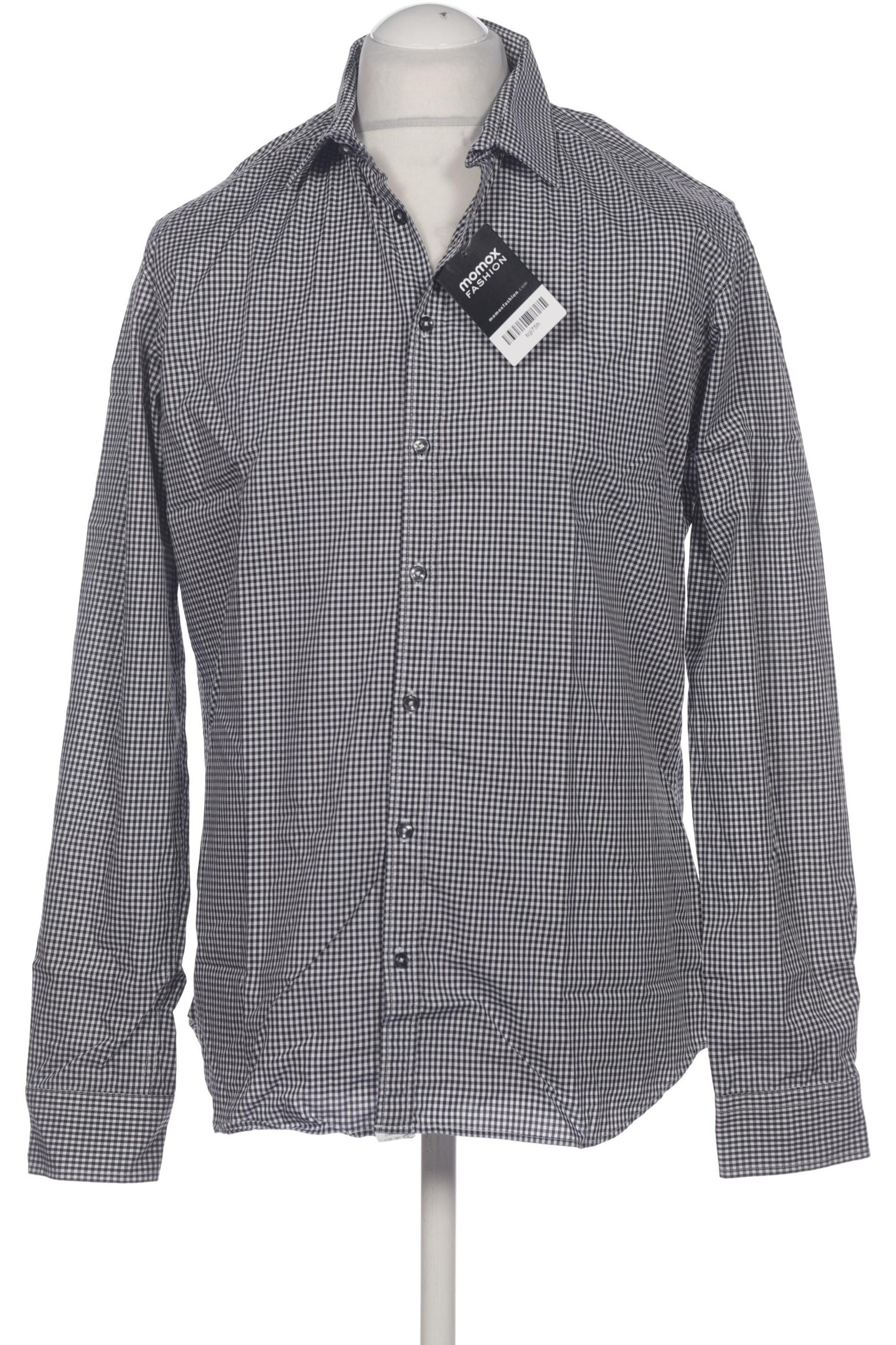 SEIDENSTICKER Button Up Shirt in L in Black: front