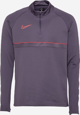 NIKE - Camiseta deportiva 'Academy' en lila: frente