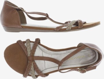 MARCO TOZZI Sandals & High-Heeled Sandals in 39 in Brown: front