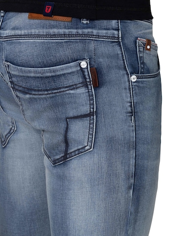 TIMEZONE Slimfit Jeans 'Scott' in Blauw