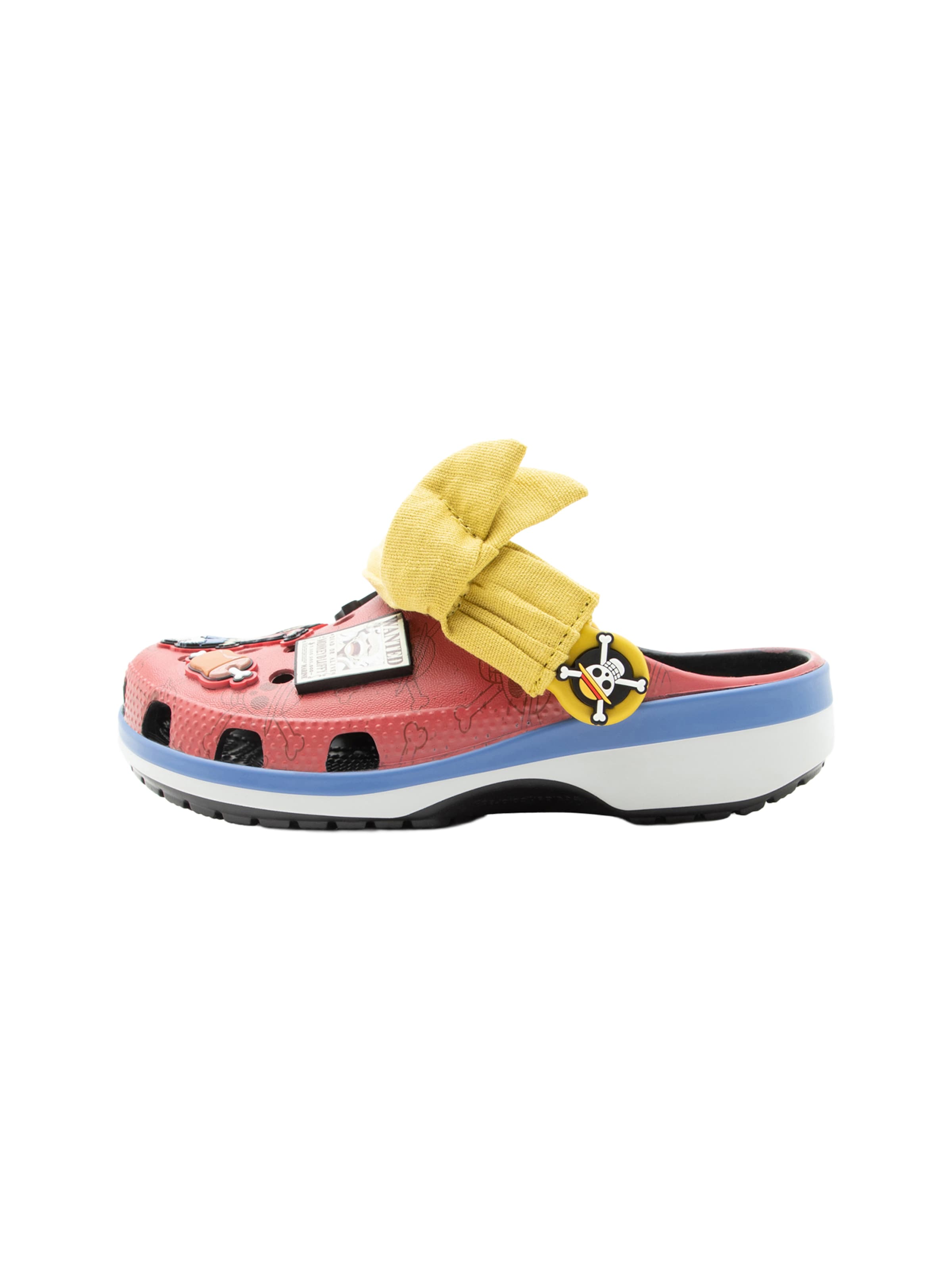 Crocs Buty otwarte 'One Piece Luffy CLASSIC' w kolorze czerwony: przód