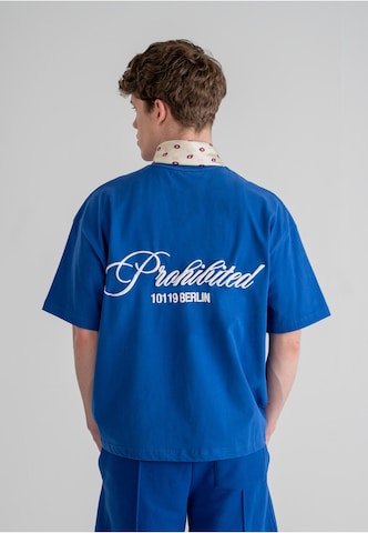 ProhibitedMajica 'Hometown' - plava boja: prednji dio