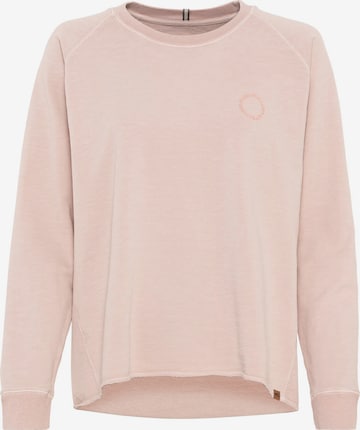 CAMEL ACTIVE Sweatshirt in Roze: voorkant