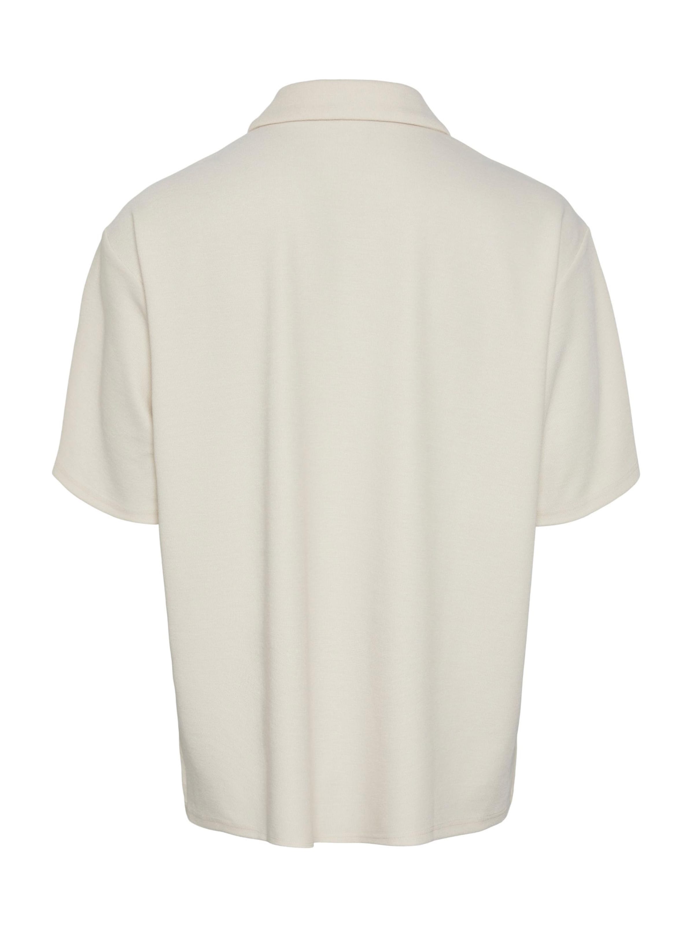 IIQUAL Футболка 'LAIT' в Бежевый