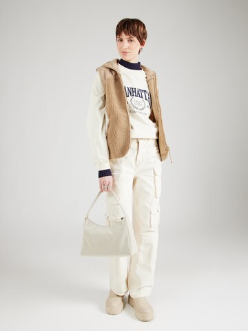 Felpa 'SOMA' di b.young in beige