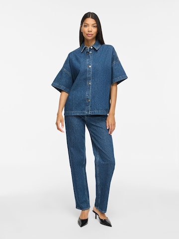Camicia da donna 'VICREEK' di VILA in blu: frontale