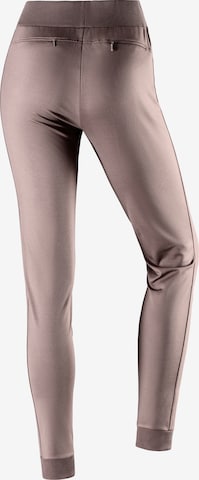 LASCANA ACTIVE - Slimfit Pantalón deportivo en beige