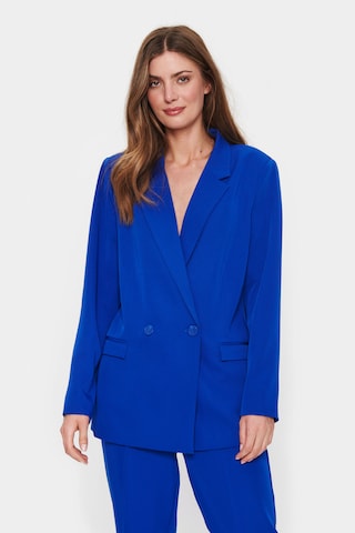 Blazer 'Lamia' di SAINT TROPEZ in blu: frontale