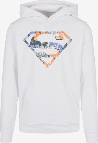 F4NT4STIC Sweatshirt 'Superman' in Wit: voorkant