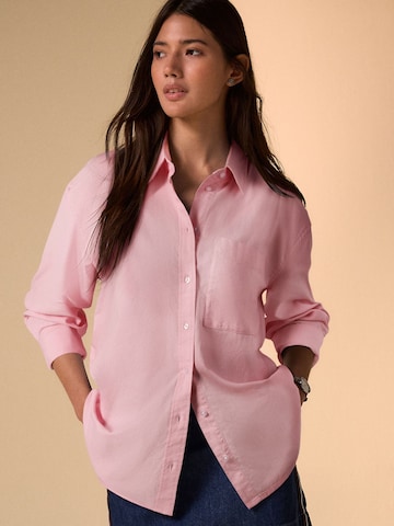 Next Blouse in Roze: voorkant