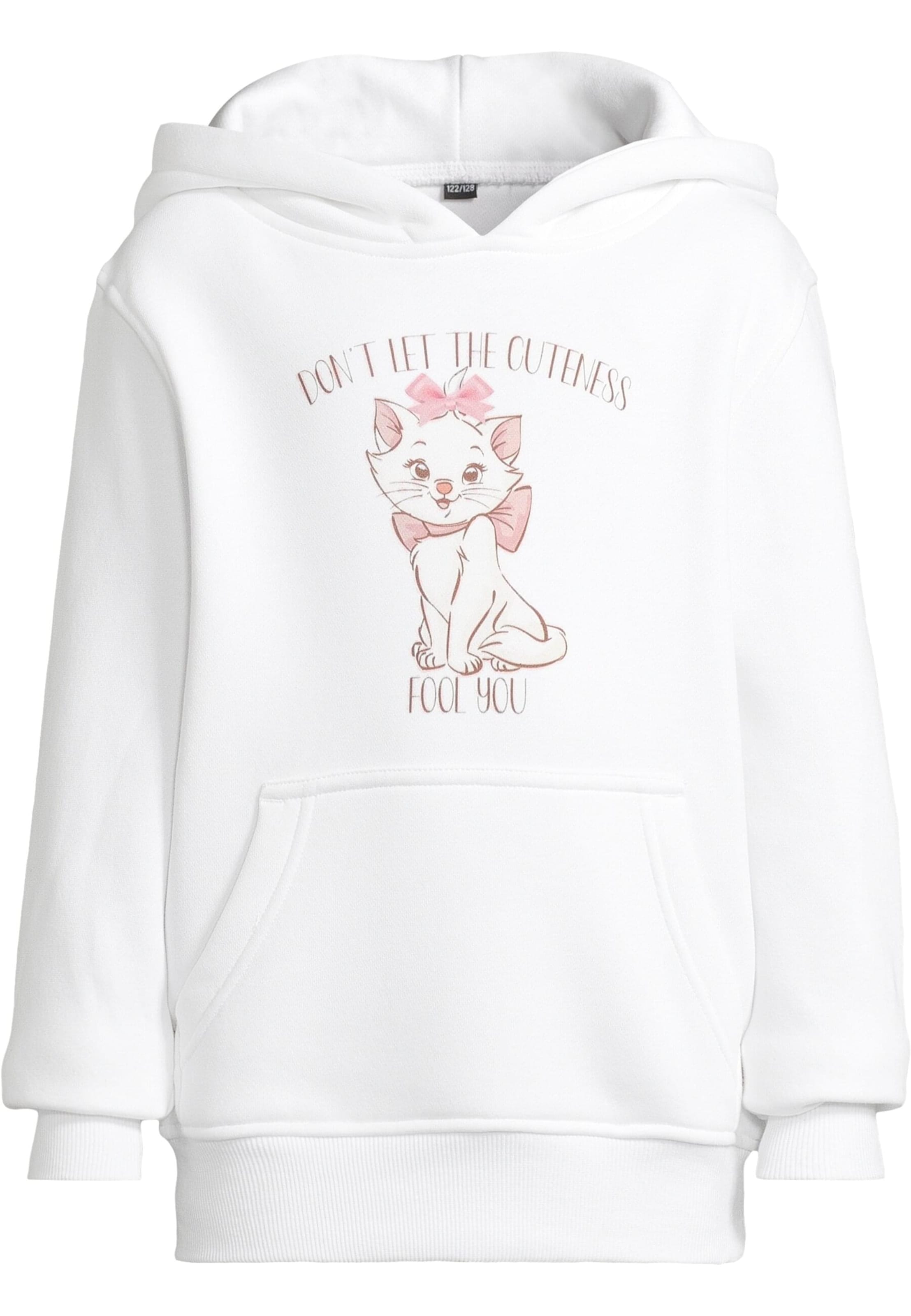 Mister Tee Sweatshirt 'Aristocats Fool You' in White: front