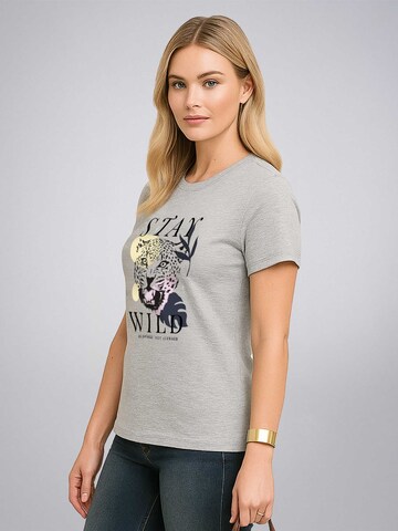 LEAFLETIC Shirt 'Leafletic Women’s Short Sleeve T-Shirt'‌‌‌‌ in Grau