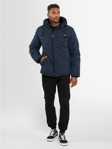 Alessandro Salvarini Winter Jacket in Blue