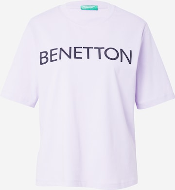 UNITED COLORS OF BENETTON Футболка в Лиловый: спереди