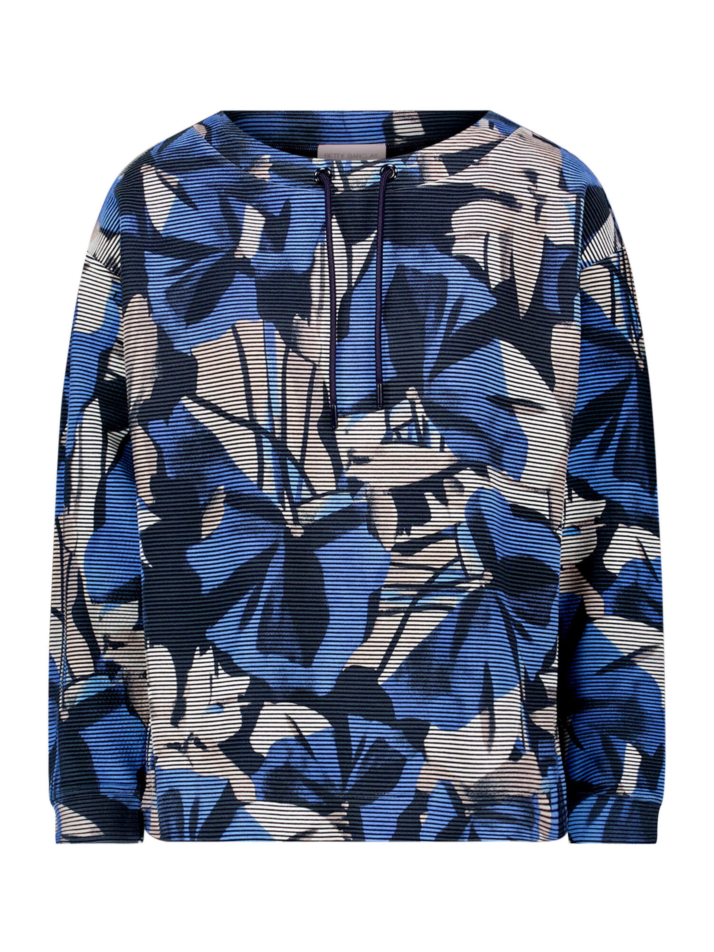 Betty Barclay Sweatshirt in Blauw: voorkant