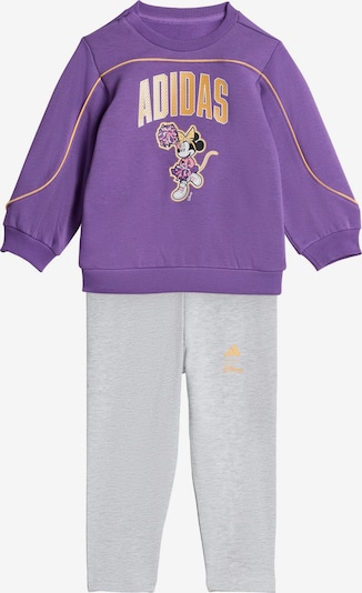 ADIDAS SPORTSWEAR Treenipuku 'Disney Minnie Maus' koossa 80 värissä tummankeltainen / meleerattu harmaa / lila / valkoinen, Tuotenäkymä