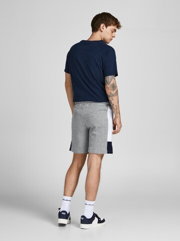 JACK & JONES Regular Trousers in Grey