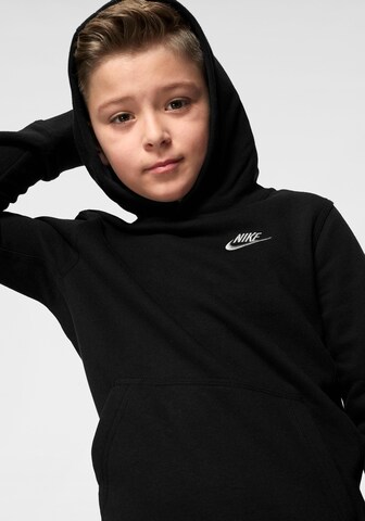 juoda Nike Sportswear Megztinis be užsegimo