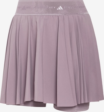 ADIDAS BY STELLA MCCARTNEY - Falda deportiva en lila: frente